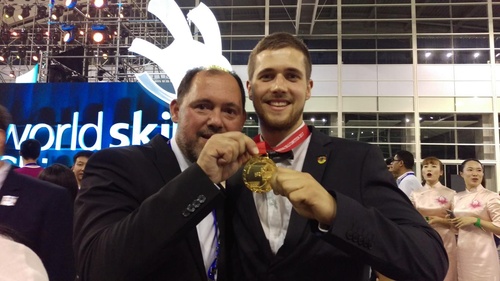 Titelbild zum News-Artikel: Sachse Lukas Heyn in China erfolgreich