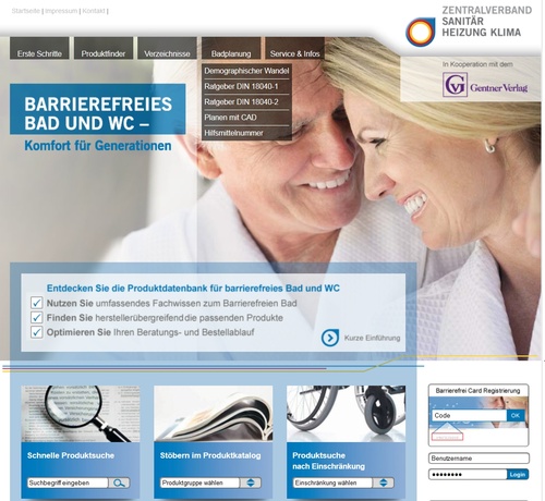 Titelbild zum News-Artikel: Barrierefrei-Datenbank