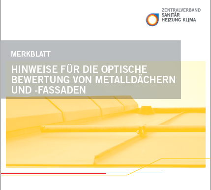Titelbild zum News-Artikel: Optische Bewertung von Metalldächern und -fassaden