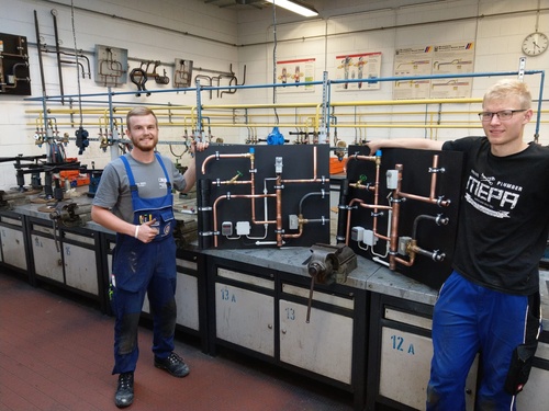 Titelbild zum News-Artikel: Landessieger beim Leistungswettbewerb des Handwerks im SHK-Handwerk 2018