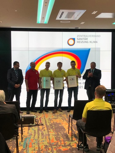 Titelbild zum News-Artikel: Deutscher Meister der Anlagenmechaniker SHK 2021 kommt aus Leipzig