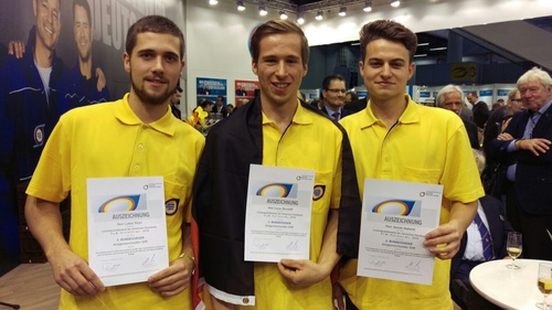 Titelbild zum News-Artikel: Sachse Lukas Heyn 3. Platz bei den Deutschen Meisterschaften im SHK-Handwerk
