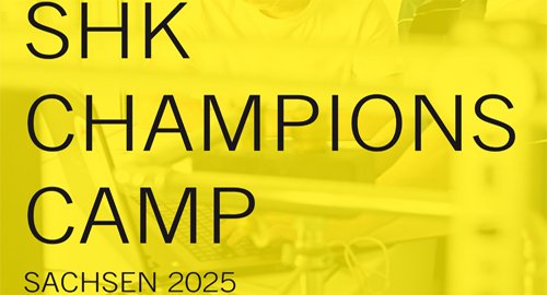 Titelbild zur Veranstaltung SHK CHAMPIONSCAMP SACHSEN 2025