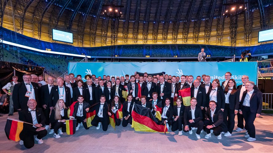 Team Germany holt bei EM der Berufe in Gdańsk 23 Medaillen