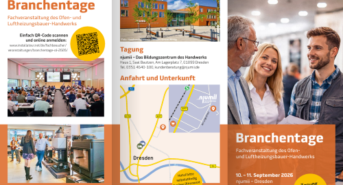 Titelbild zum News-Artikel Einladung zu den Branchentagen des OL Handwerks 10.- 11. September 2026 in Dresden